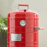 Vista 6 de Termómetro para barbacoa y asador Midwest Hearth para parrilla, pozo, barril de 3" de diámetro (tallo de 4" de longitud, esfera de color)