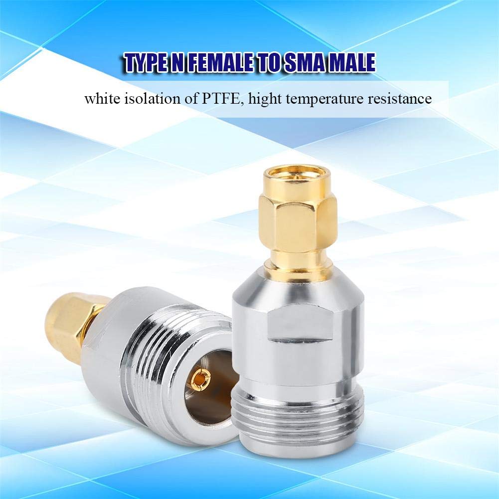 2 Pezzi Adattatore N Maschio A SMA Femmina - Connettore Coassiale RF - Foto 10