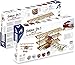 Artesanía Latina – Wooden & Metal Aircraft Model Kit – World War I German Fighter, Triplane Fokker Dr. I, Red Baron – Model 20350, 1:16 Scale – Models to Assemble – Advanced Level