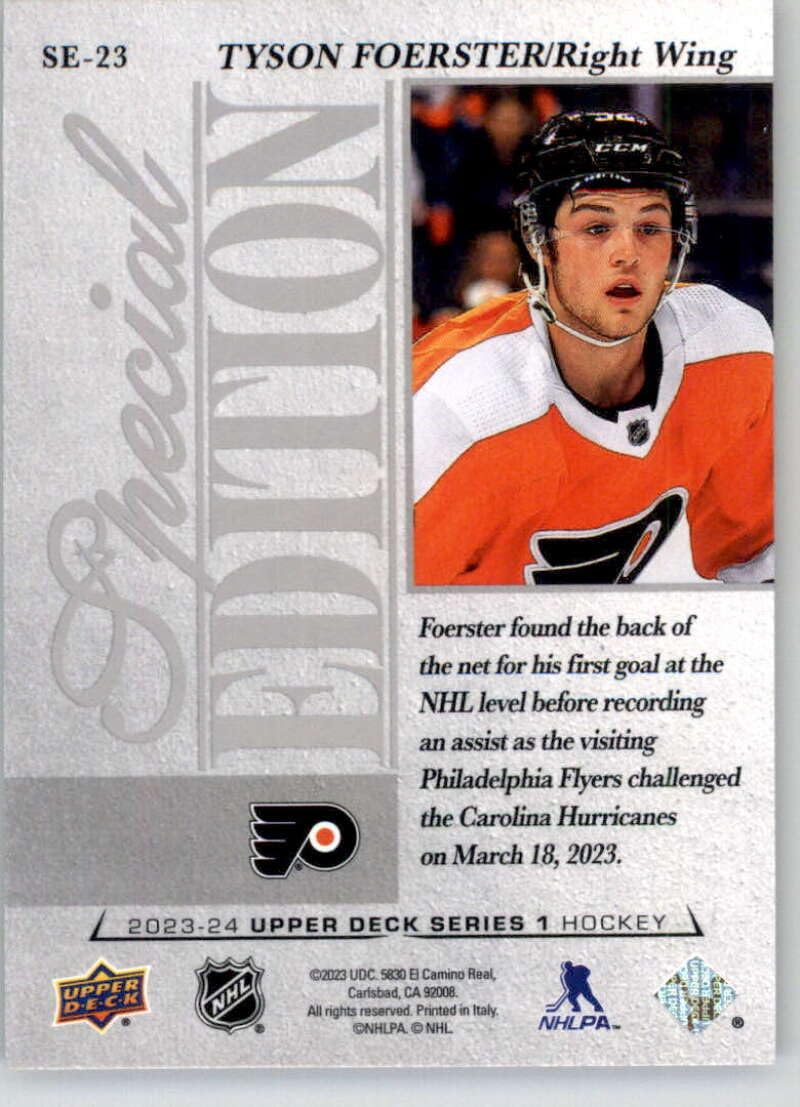 UPPER DECK NHLカード STATURE CARTER HART FLYERS #23 送料無料 中古 IT1 Amazon.com: 2022-23 Upper Deck MVP 20th Anniversary #77