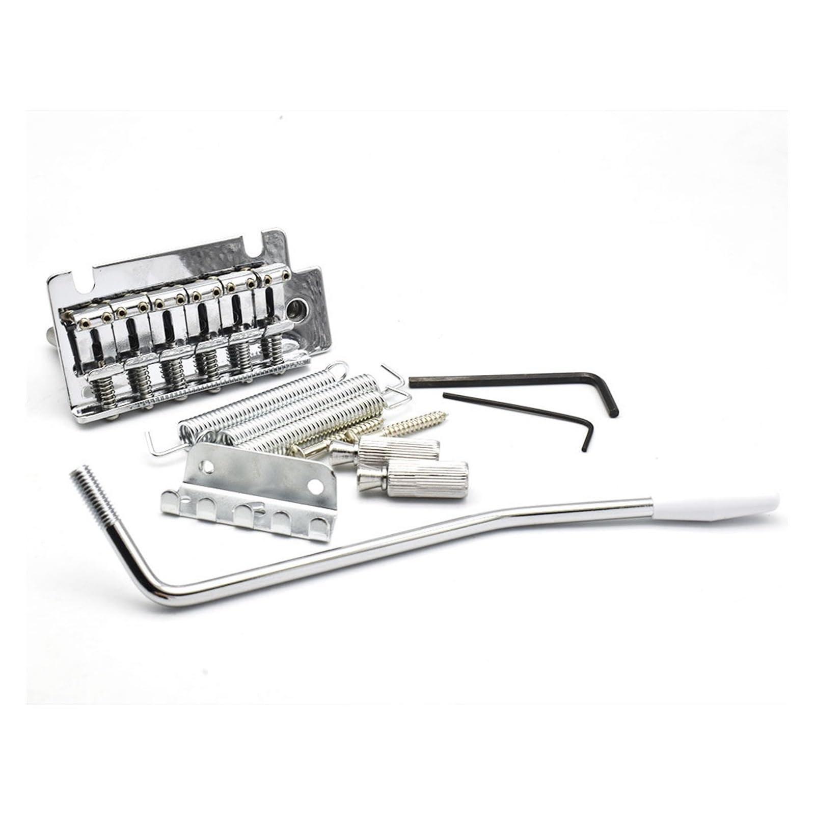 Standardowy mostek gitarowy Zestaw Vintage Mostka Tremolo Do Gitary Elektrycznej I Strunociągu(Chrome)