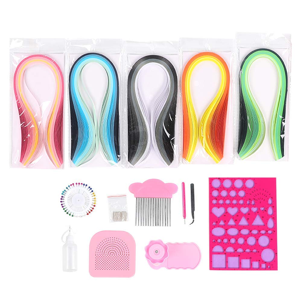 HURRISE Kit d'outils de Quilling en papier Papier Quilling Outil