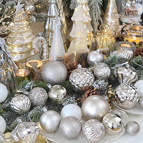 Sea Team 100er-Pack bruchsichere Weihnachtskugeln mit Geschenkverpackung – Ansicht 4