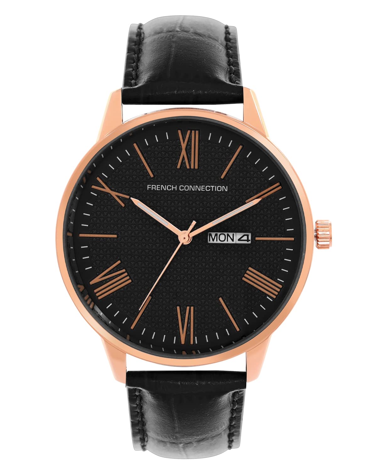 French Connection Analog Black Dial Mens Watch-FCL25-B (B0BGJ3XWNF) Amazon Price History, Amazon Price Tracker