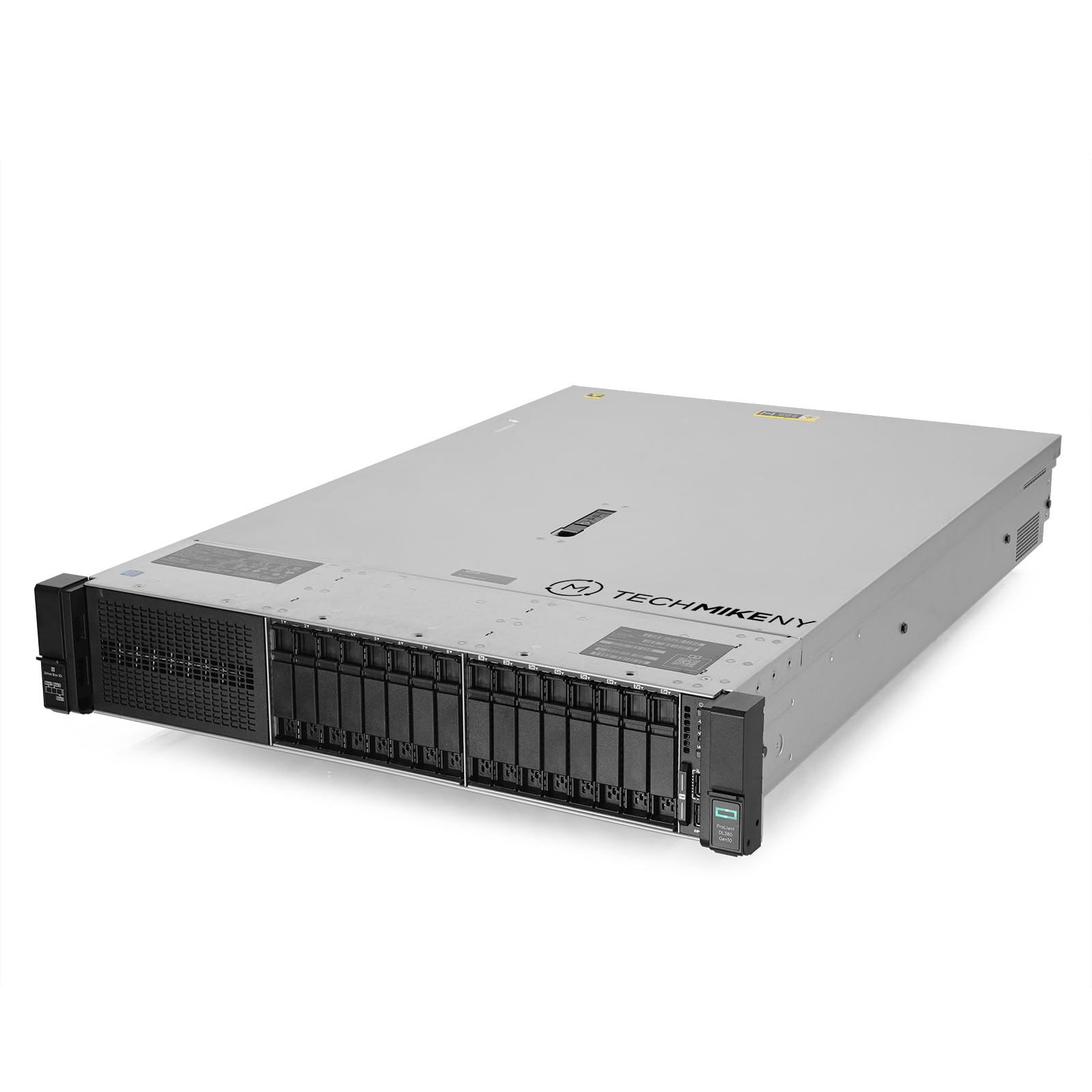TechMikeNY Server 2.70Ghz 36-Core 384GB RAM 16x Caddies ProLiant DL380 G10 NVMe (Renewed)