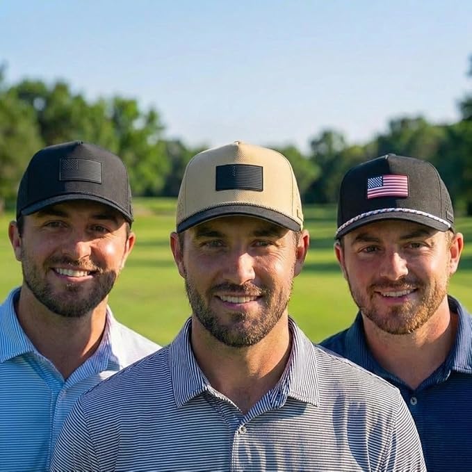 Image of Curves & Clubs Titties Golf Hat - Funny Golf Hat, Titties Hat - Funny American Hat - One-Size-Fits-All - Men's Gifts