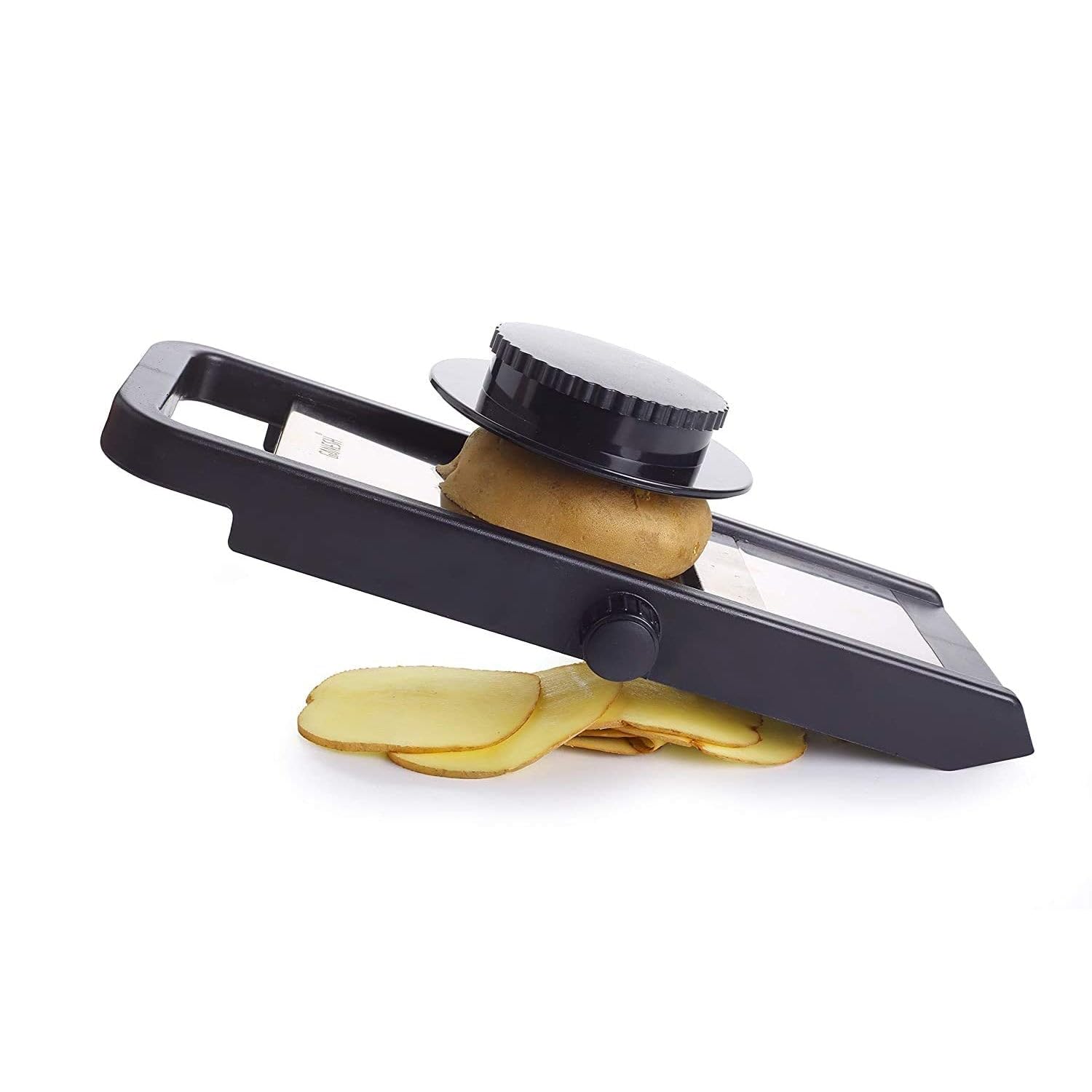 Adjustable Plastic Slicer, 1-Piece, Black/Silver-image-48