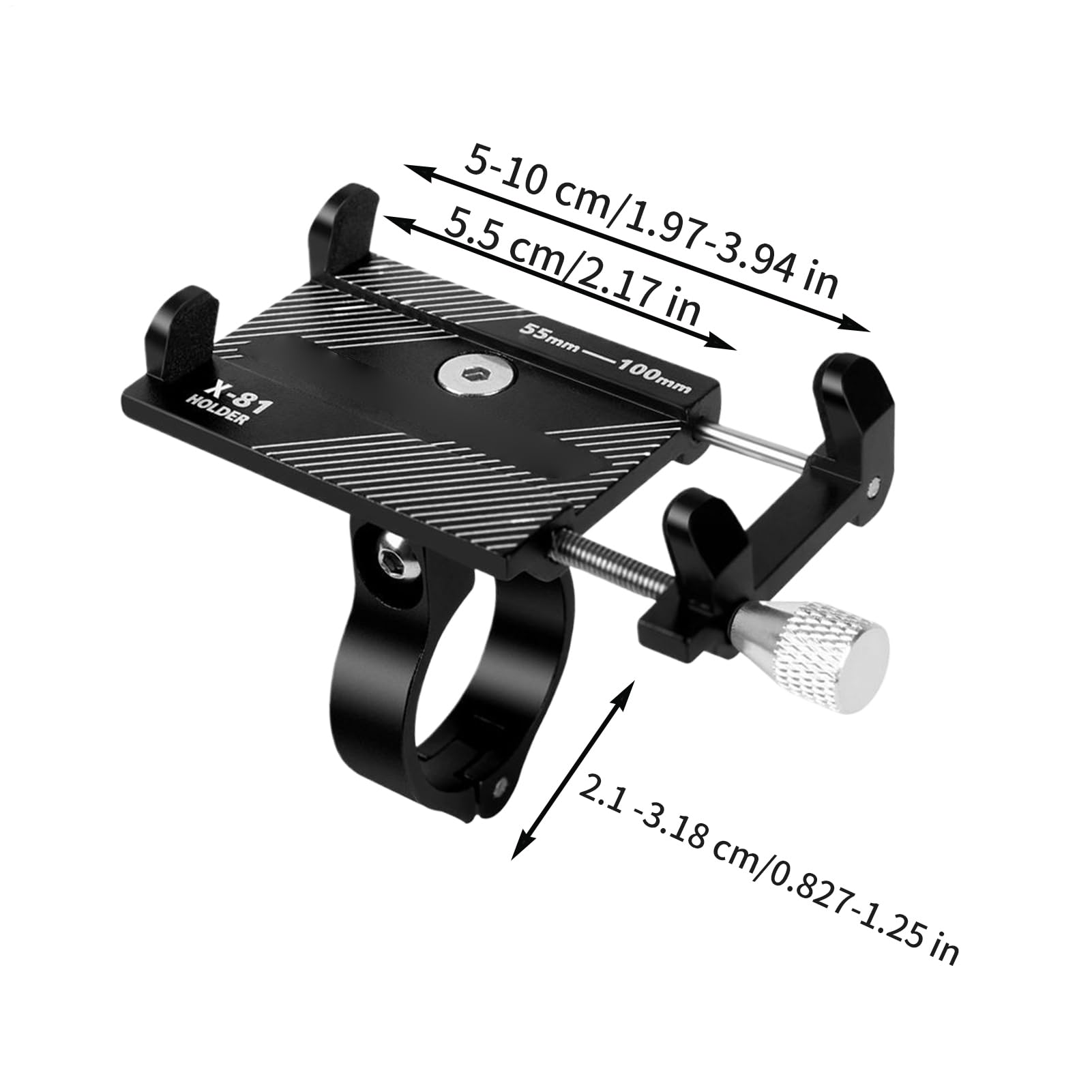Uchwyt Rowerowy Do Telefonu Akcesoria rowerowe, nawigacja GPS outdoor | Aluminiowy Uchwyt Motocyklowy Do Telefonu Akcesoria Rowerowe Do Jazdy Szosowej Górskiej Podróży Dojazdów Dostaw Wycieczek