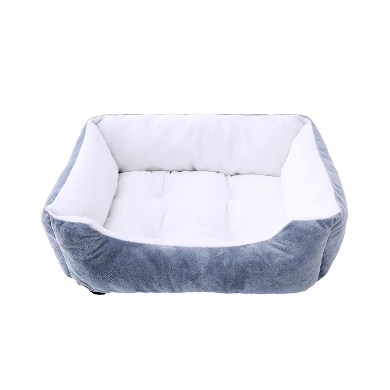 Pet cats and dog beds Pet Cat Dog Bed Cozy Square Plush Kennel Puppy Sofa Bed Small Large Dog Sleep Pad Portable Pet Bed Pet Accessories Handsome?Stable?pretty(Cat dog bed 20,M (58X45X14CM))