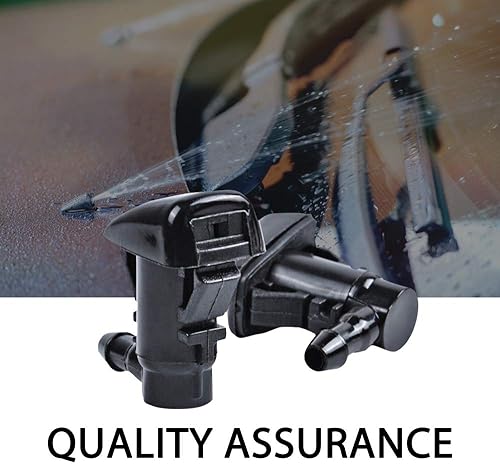 Miniatura 53 de Kit de boquillas de limpiaparabrisas de repuesto para Jeep Liberty 08-12, Jeep Commander 06-10, Dodge Nitro 07-11, manguera de chorro y líquido