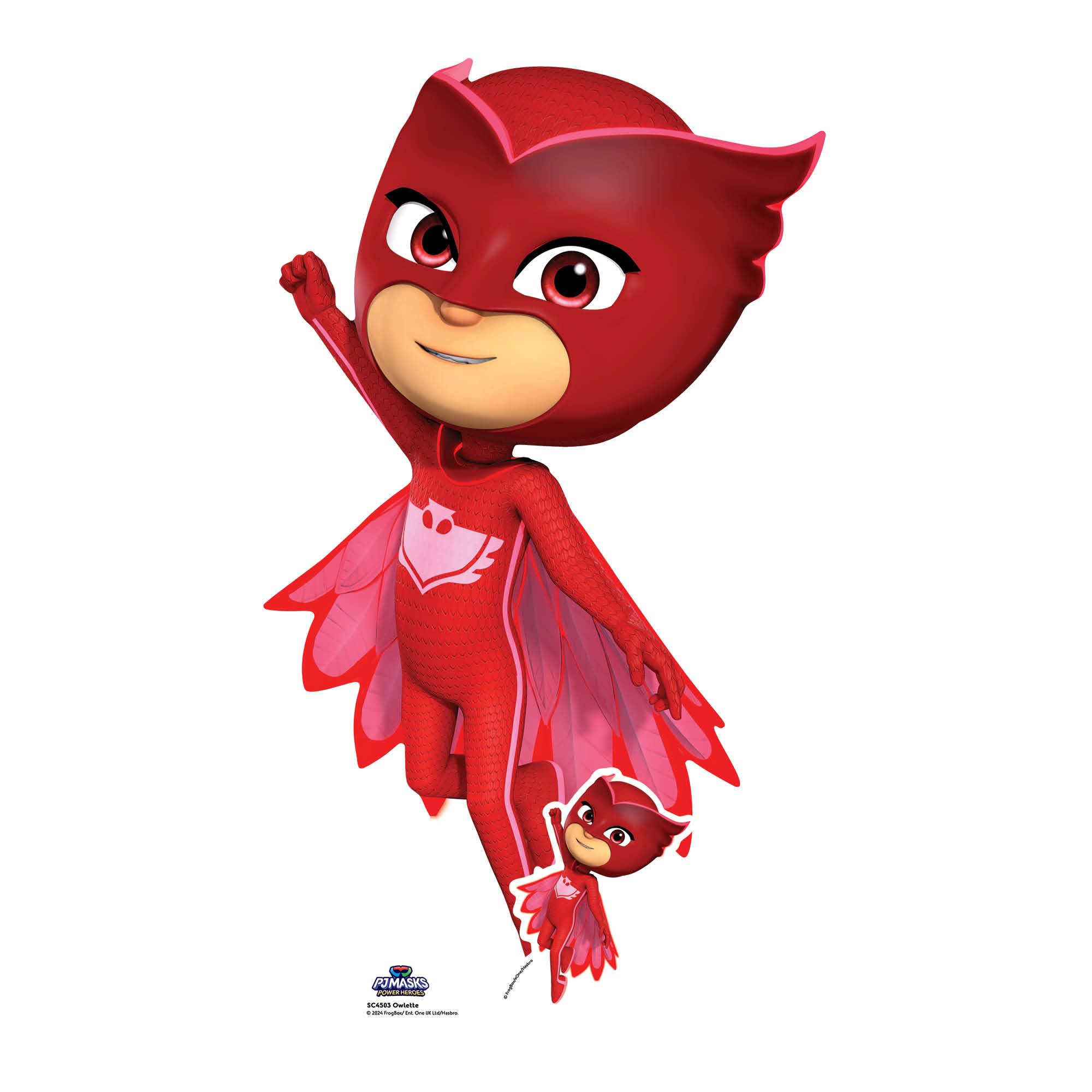 Star Cutouts SC4503 PJ Masks Owlette Cardboard Cut Out Height 85cm