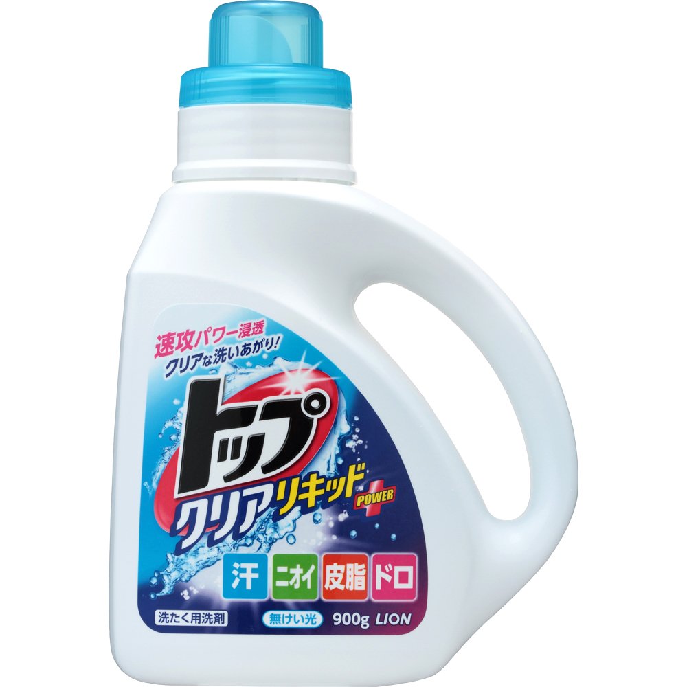 Amazon | トップ クリアリキッド 洗濯洗剤 液体 本体 900g | トップ