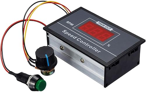 PMW 6-60V 12V 24V 36V 48V 30A PWM DC controlador de velocidad del motor, regulador ajustable de velocidad, interruptor de velocidad variable