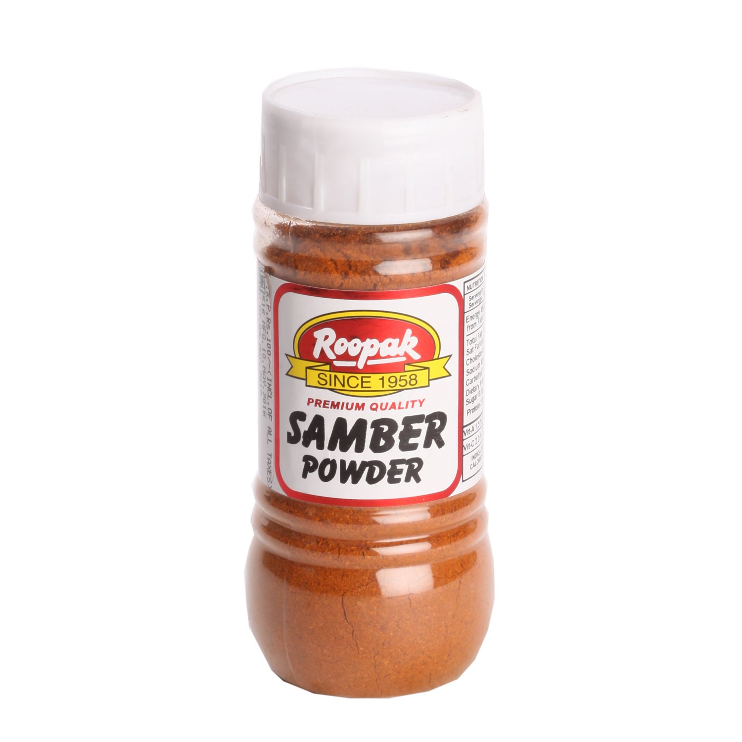 Roopak Spice Powder - Sambar, 100g Bottle (B01IHCO69I) Amazon Price History, Amazon Price Tracker