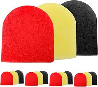 UKCOCO 30 Peças Capa De Microfone Capa De Espuma De Microfone Protetor De Microfone Para-Brisa Capa De Espuma De Microfone Capa Protetora Com Manga De Microfone De Espuma Capa Protetora