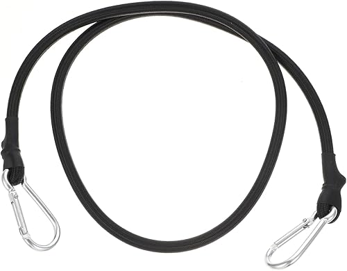 Cuerda elástica para empaquetar 6 uds. Cuerdas elásticas con ganchos, cierres de cuerda elástica, bridas elásticas para equipaje negro, cuerda