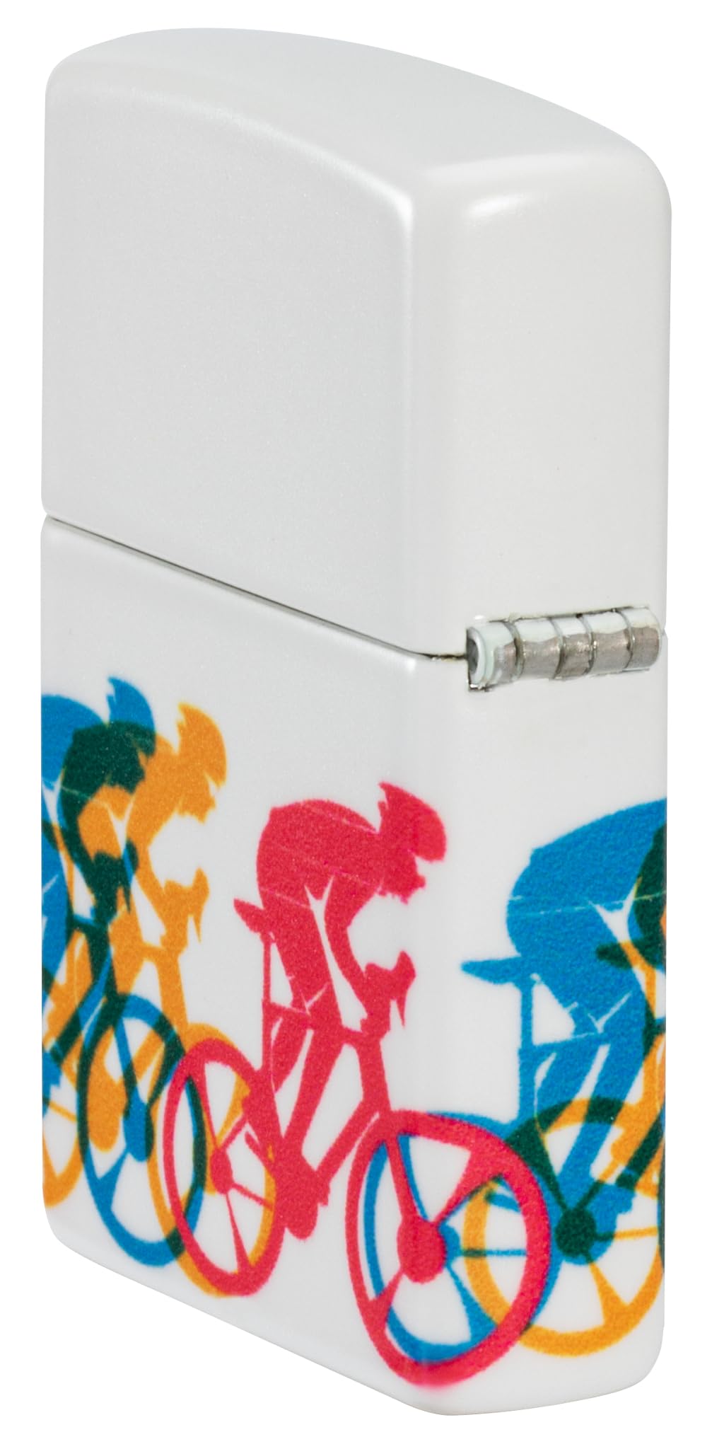 Zippo Sturmfeuerzeug Bicycle Race 540° Color Image Nachfüllbar Wiederverwendbar Windfest