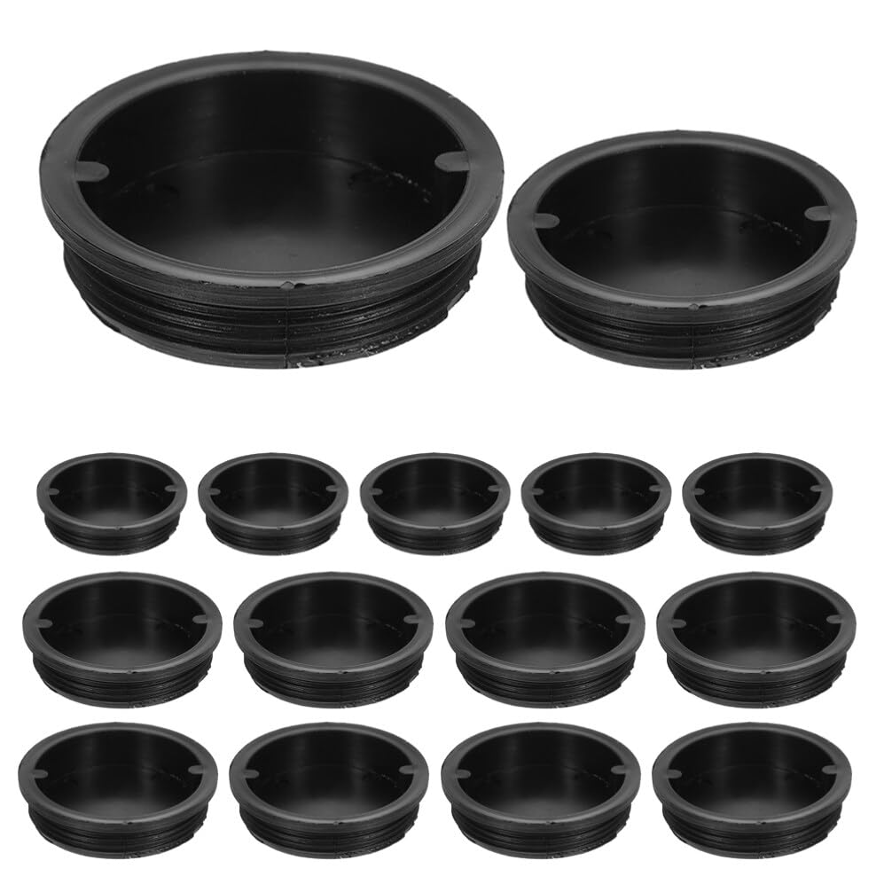 SOLUSTRE 20pcs Bung Caps Fine Thread Barrel Caps Plastic Gallon Drum Lid Replacement Plugs for Factory