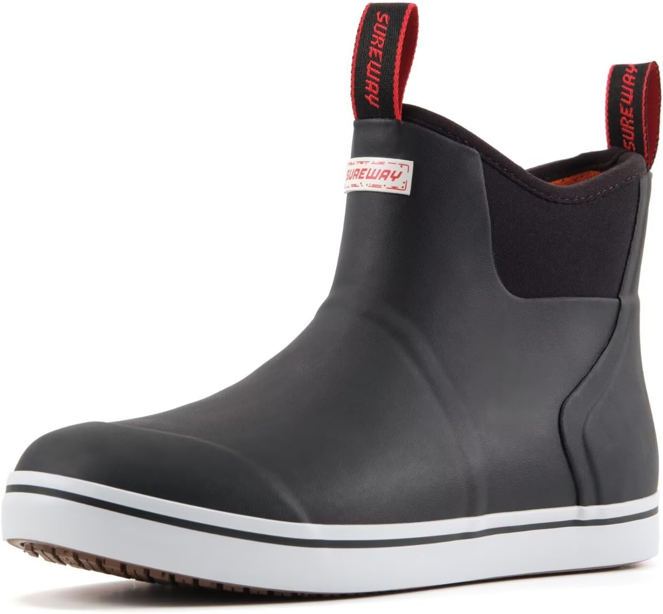 SUREWAY Women's Deck Boots Professional Non-Slip Fishing & Ankle Deck Boot Waterproof Rain Boots