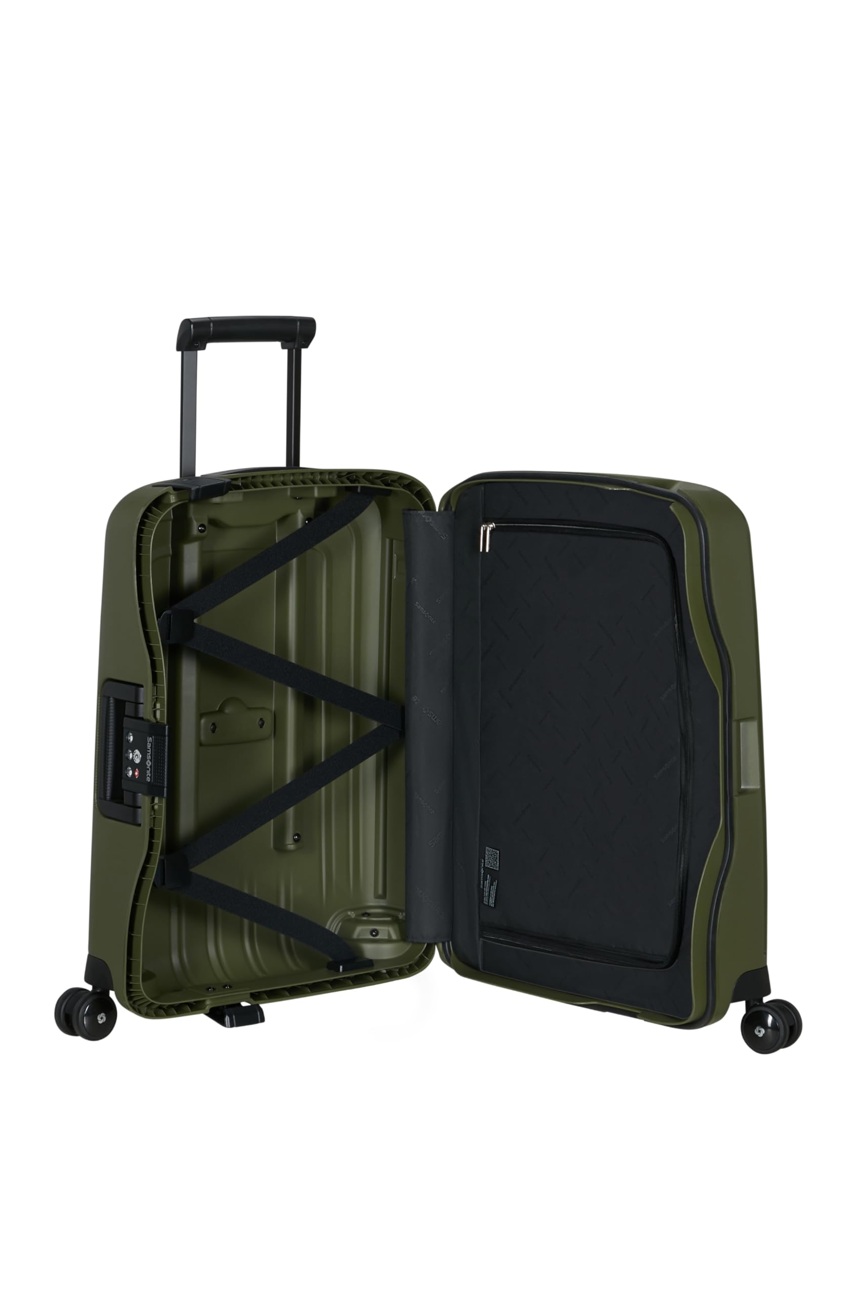 Samsonite S'Cure - Spinner S, Equipaje de Mano, S (55 cm), 34 L, Azul (Dark Blue) — view 25