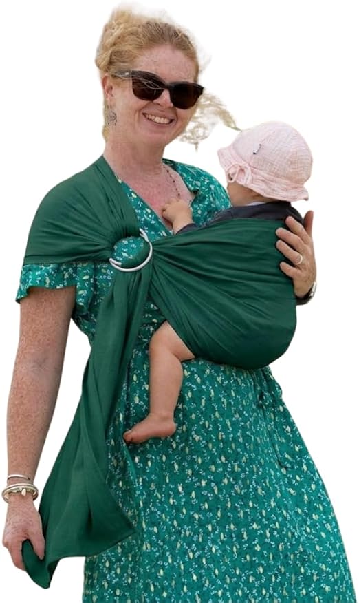 Naturiou Simply Sling Émeraude en Coton Léger - Naturioù