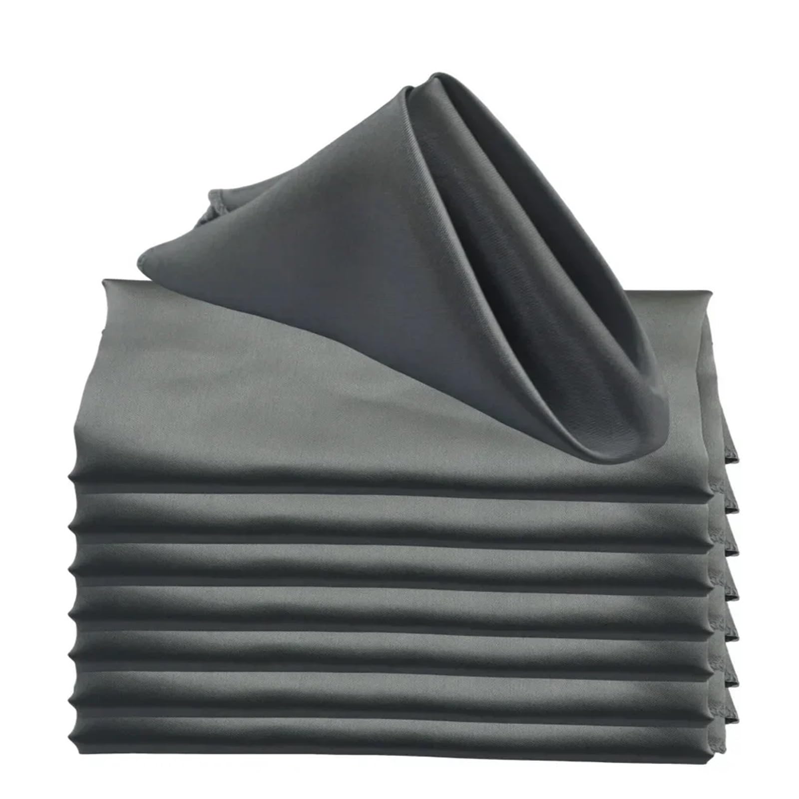 Table Napkins 30pcs 30cm Satin Square Napkins Handkerchief Table Dinner Napkin For Wedding Party Decoration Birthday Christmas Cloth(Color4)