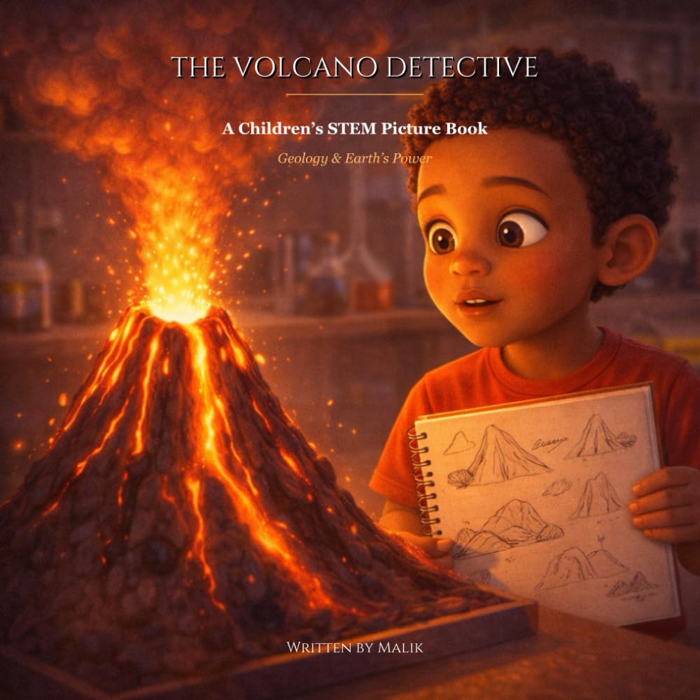 The Volcano Detective: A Children's STEM Picture Book About Geology and Earth's Power
