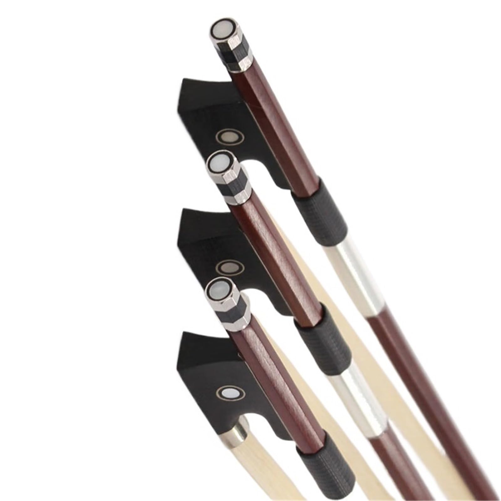Arco Per Violino Archetto Per Violino In Legno Di Sandalo Rosso Brasiliano Crine Di Equiseto Per Principianti 1/4(3/4)