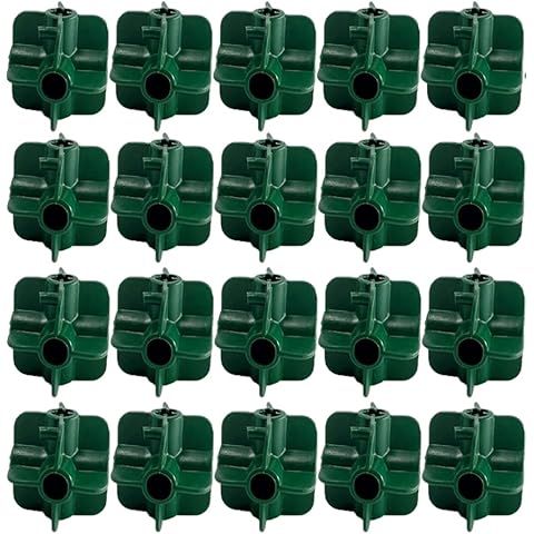 HowseHold Flexible Cane Balls - Bamboo Cane Connectors for Fruit Cages Netting Frames [PACK OF 20] Cover