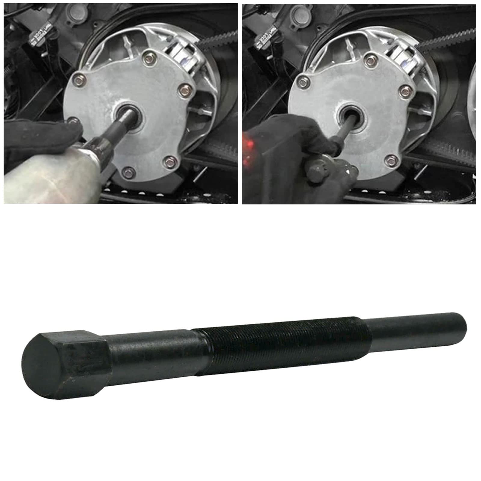 kingsea Strumento di rimozione dell'estrattore della frizione dell'azionamento primario compatibile con Polaris RZR Ranger General Sportsman Scrambler Worker Snowmobile, sostituisce 2870506