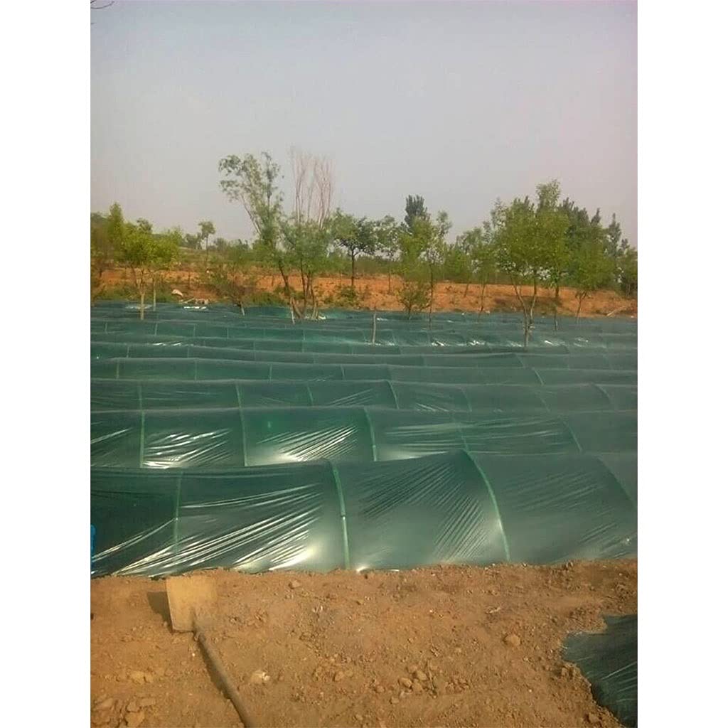 Película De Mulch De Plástico Verde Agrícola, Película De Invernadero De 1,2 M De Ancho, Película Especial para Jengibre/Tomate/Vegetal Y Aislamiento Térmico De Ajo, 1pcs