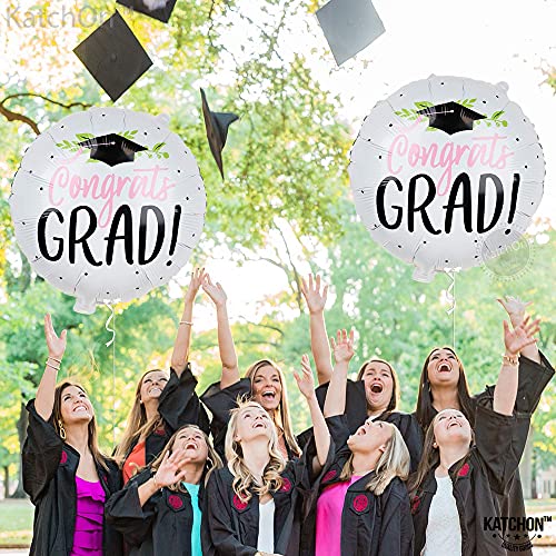 Image of Graduation Decorations 2026 | Big Congrats Grad Balloons - 18 Inch | Congratulations Balloons for 2026 Graduation Decorations | Graduation Party Decorations 2026, KatchOn