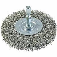ブラシ確認用♡ Amazon | ヤナセ インパクト用 軸付ホイール型ブラシ 砥粒入