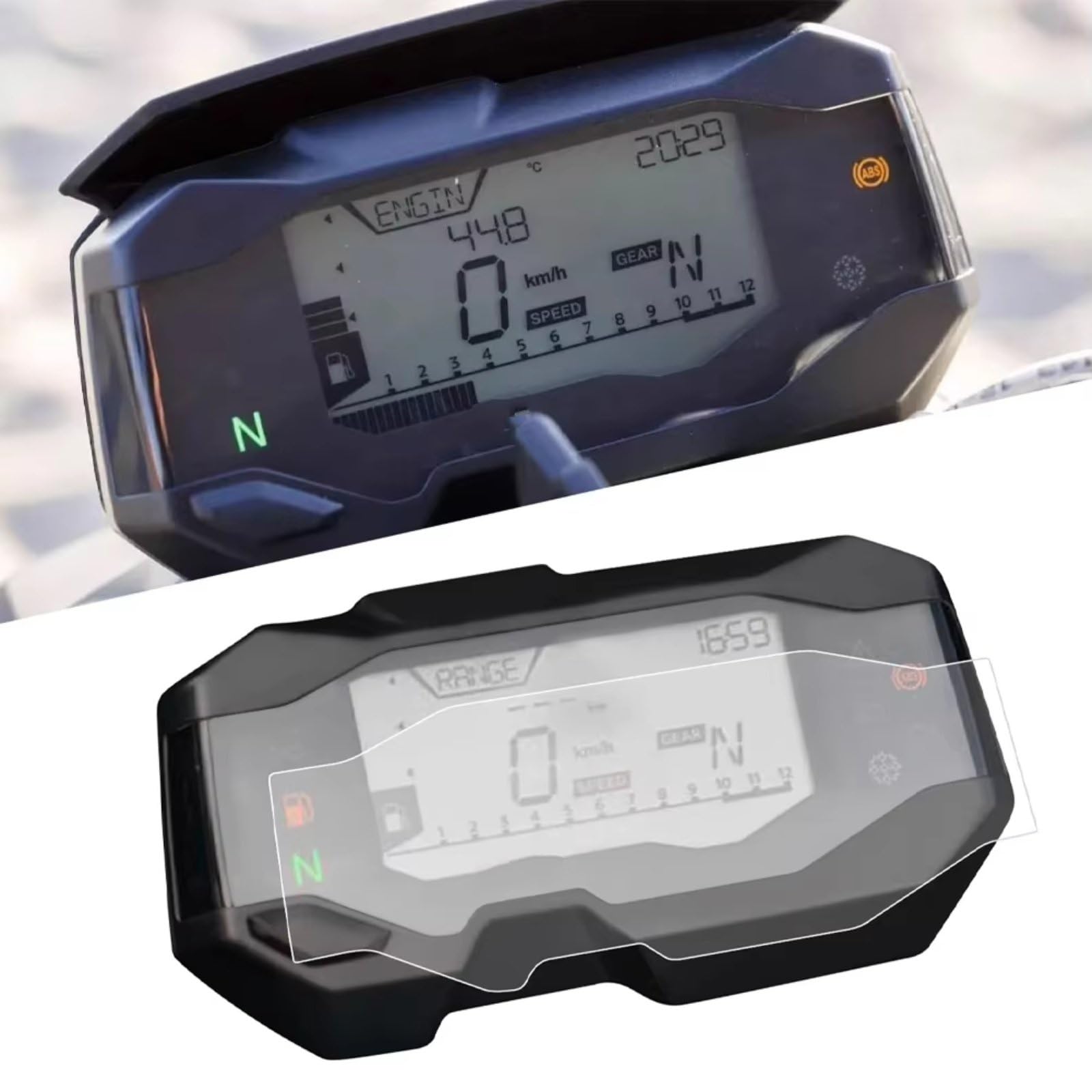 Folie Motorrad Display Kompatibel Mit Für G310GS 2017–2018 Motorrad-Instrumenten-Cluster-Bildschirmschutz Tacho-Schutz Armaturenbrett-Folie