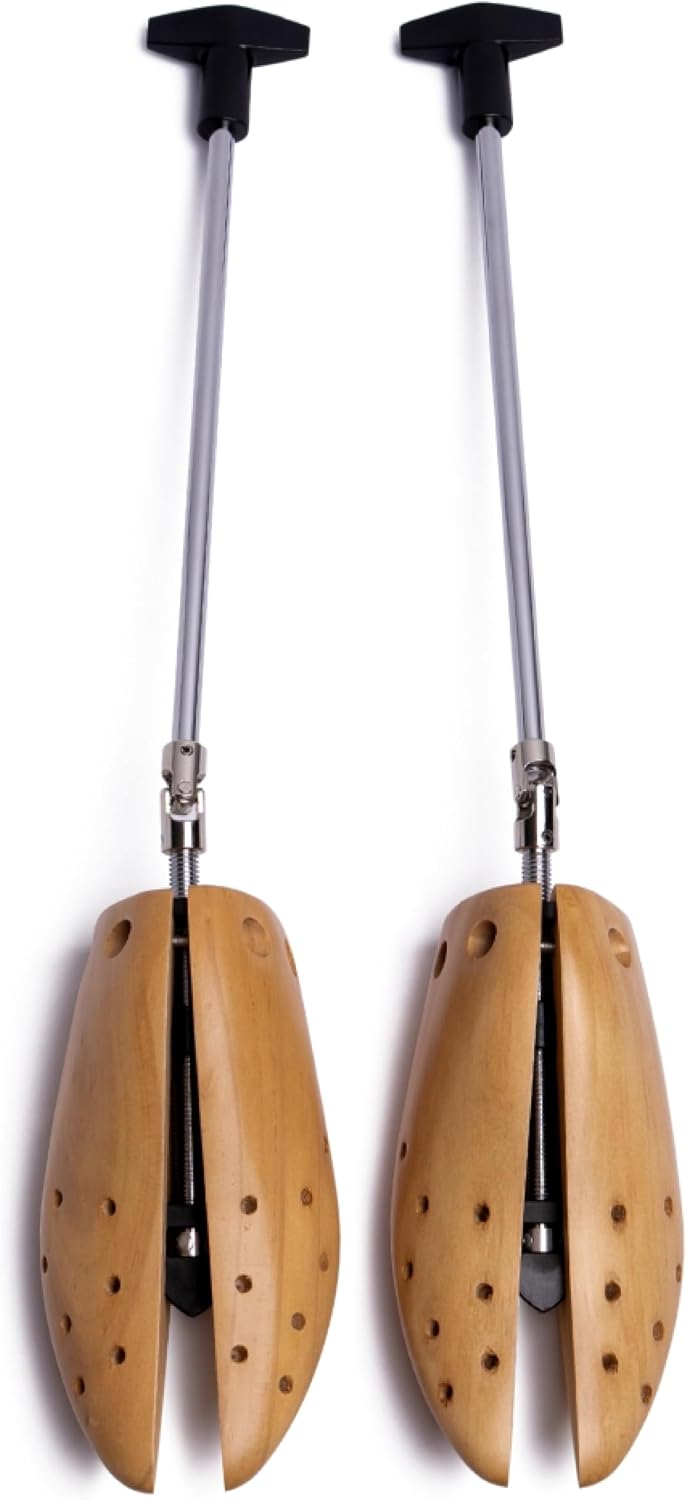 Cobbler's Choice Boot Stretcher - Adjustable 2-Pack for Men & Women