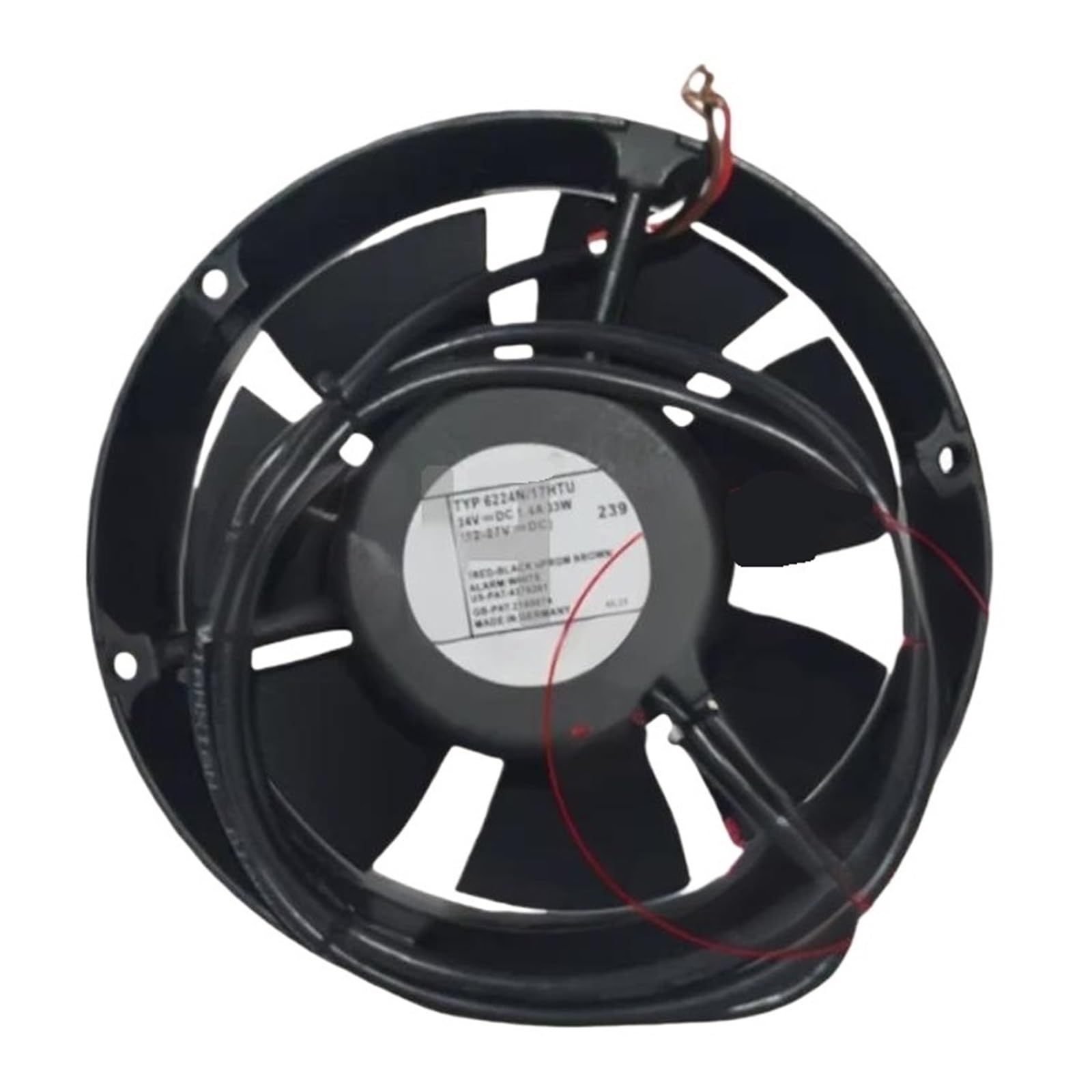 Lzikkgki One Color Cooling Fan 6224N/17Htu 4-Wire