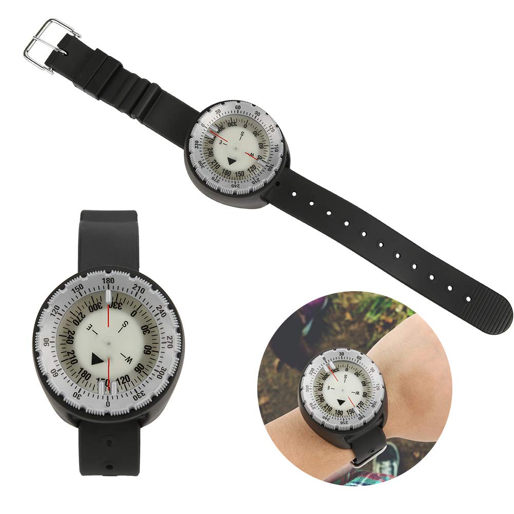 Orologio per computer subacqueo, orologi sportivi, impermeabile 50M con bussola altimetro barometro Tempo Orologi professionali per nuotatori Subacquei Vela Surf Escursionismo (Grigio)