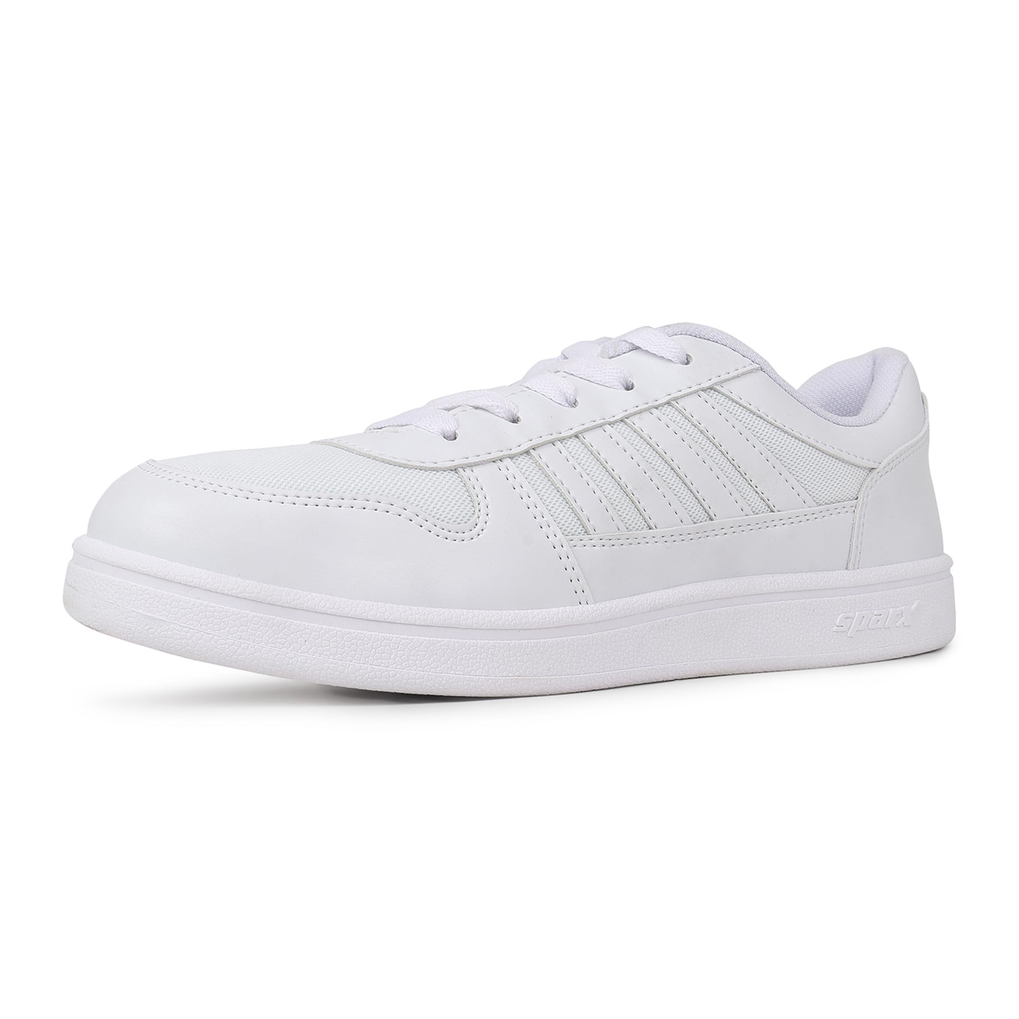 Sparx Men's White Sneakers