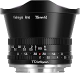 TT Artisan 7.5 mm F2.0 APS-C Fisheye Lens Connection Sony E Mount Black Ultra Wide Angle Lens with 180 Degree Viewing Angle - 1