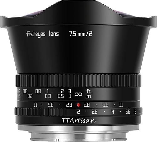 TT Artisan 7.5 mm F2.0 APS-C Fisheye Lens Connection Sony…