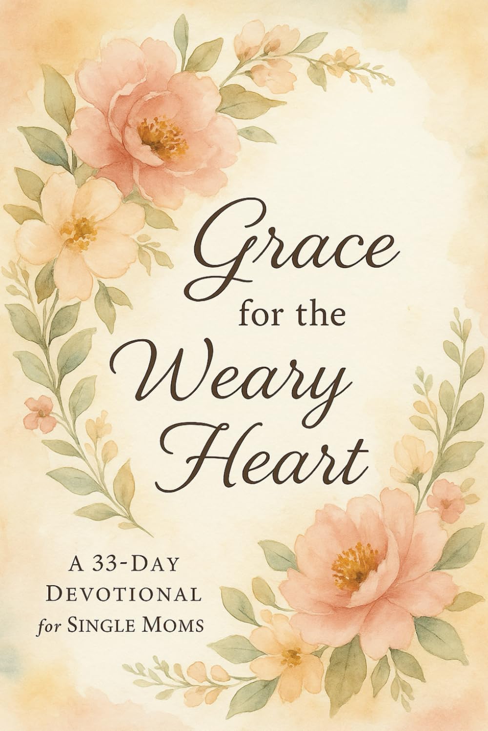 Grace For The Weary Heart: A 33-Day Devotional for Single Moms Seeking God’s Peace, Strength, and Provision in Life’s Hardest Moments