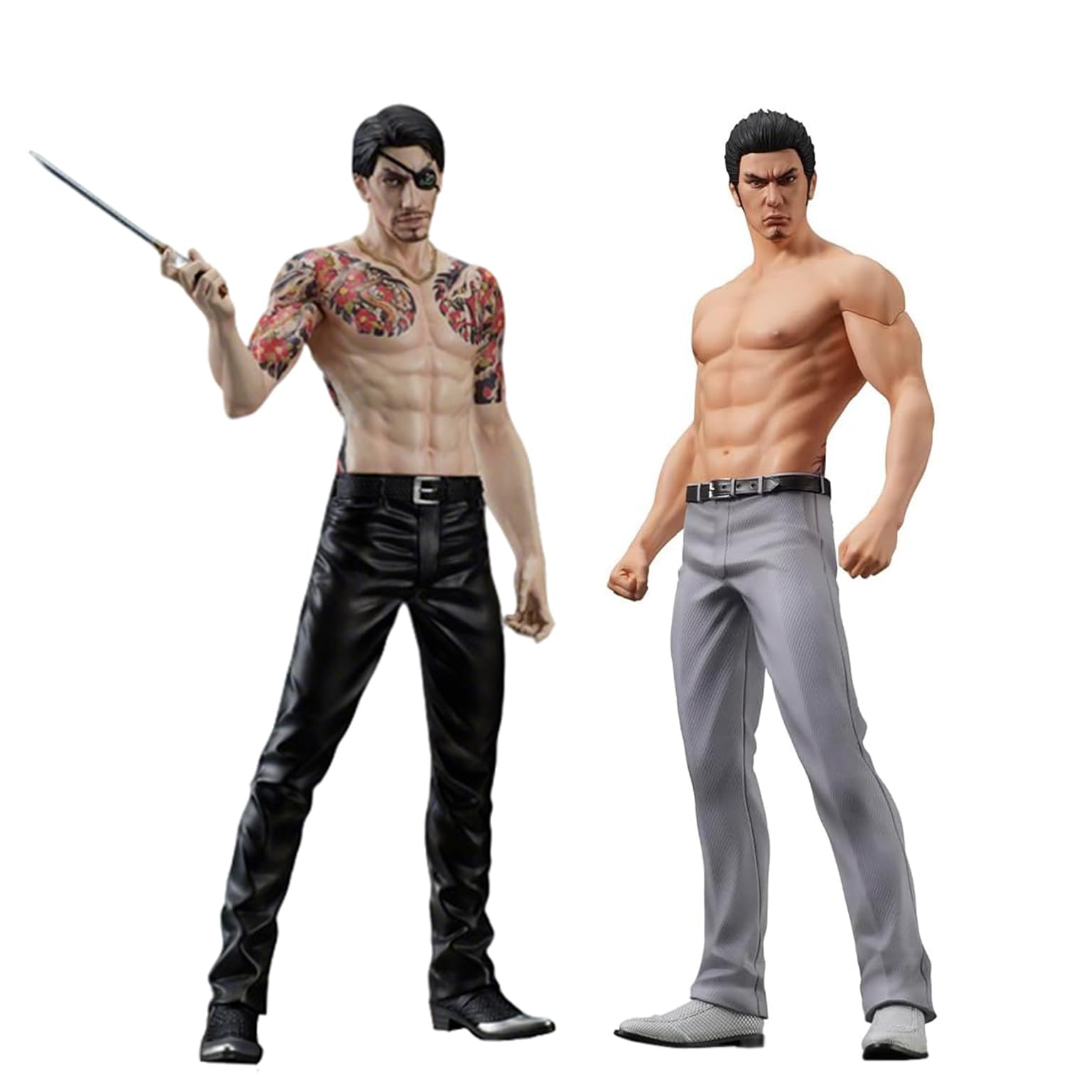 Amazon.com: MABAIUDE Kazuma Kiryu Figure Statue - 1/7 Scale Anime