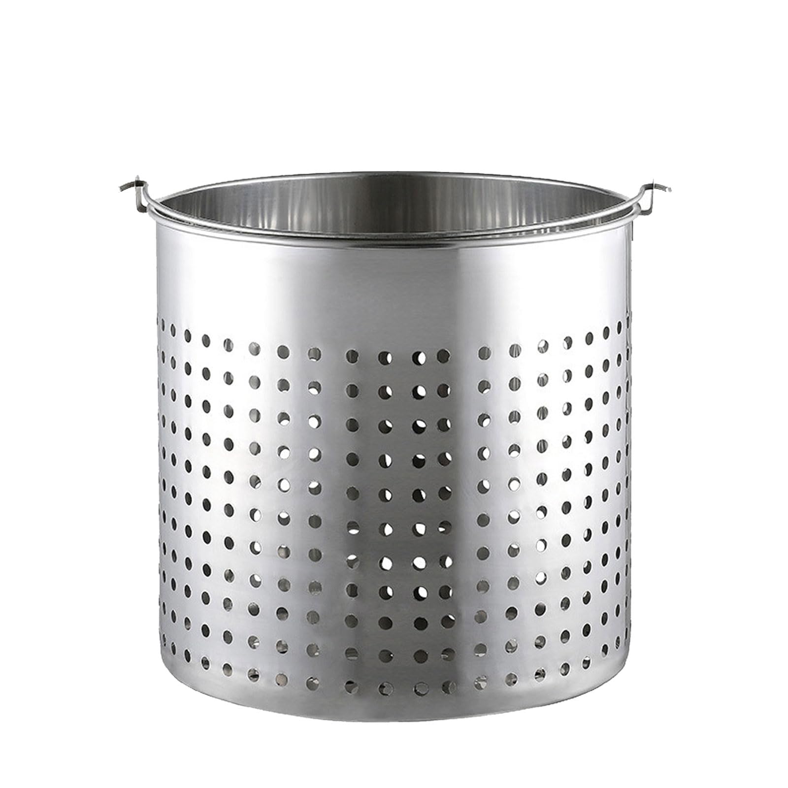 Dampfkorb Kochkorb Aus Edelstahl Mit Griffen Sieb, Vorrat Topf Siebkorb Dampfgarer Zum Kochen, Sieben, Spülen,30cm
