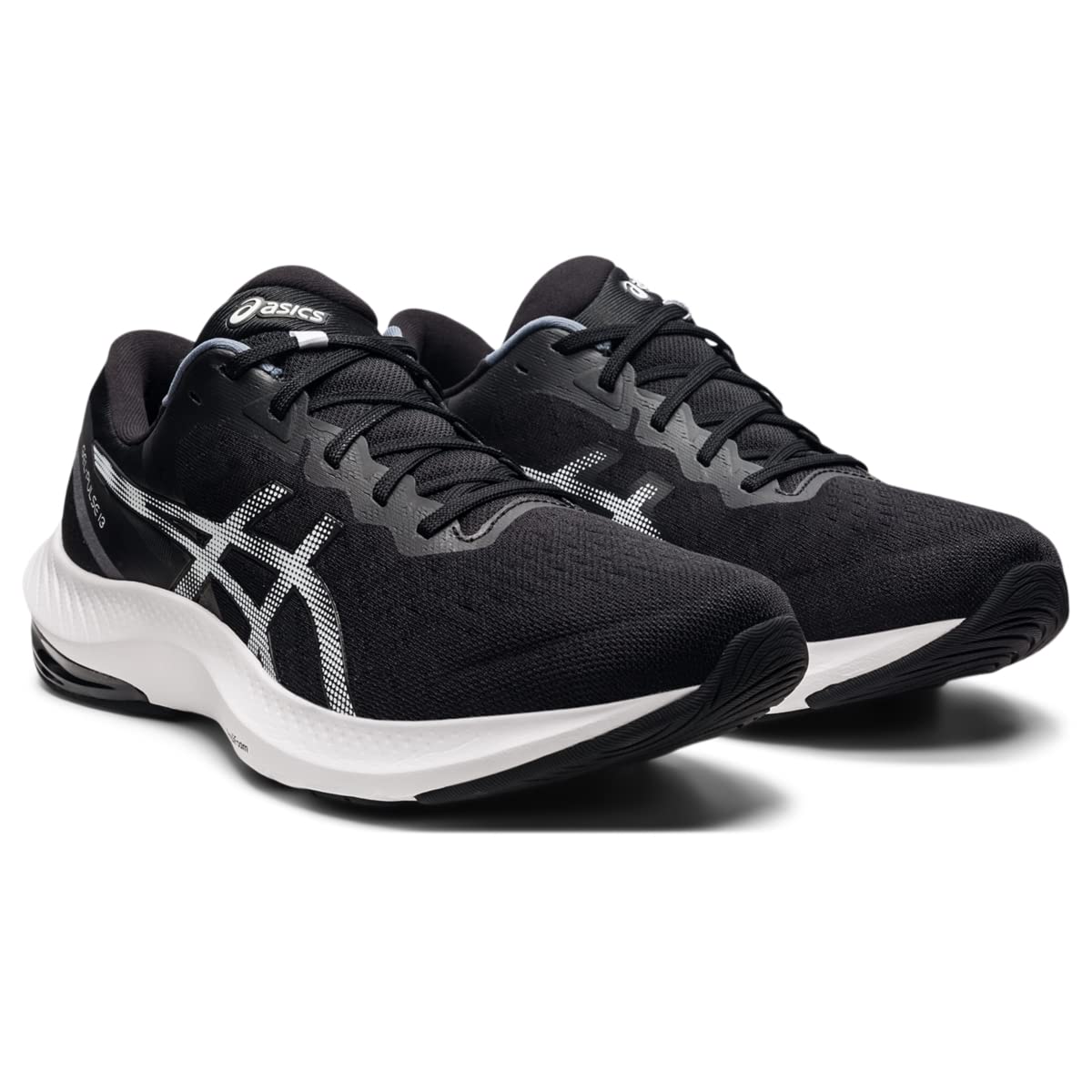 Asics Men's Gel-Pulse 13 Running Shoes, 11.5, Black/White