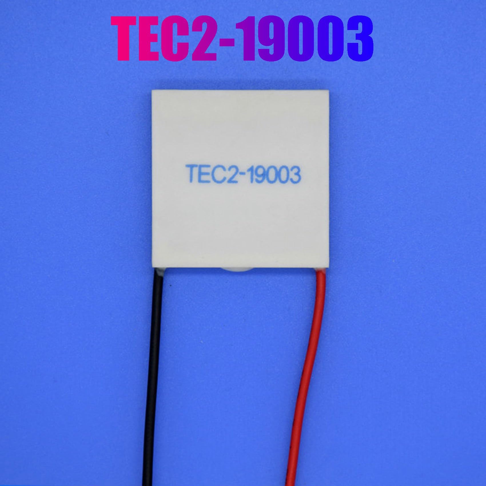 6X TEC2-19003 Peltier termoelektryczny chłodnica 30 x 30 mm, 19003, podwójne elementy, elektroniczne urządzenie chłodzące