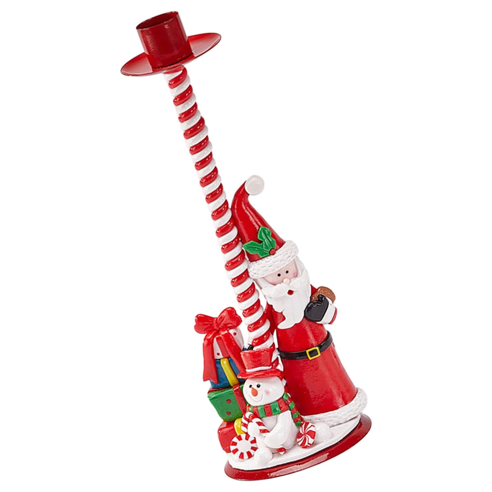 Buxuaaaa D European Iron Hol With Pvc Statue For Christmas Home Ecoration An Festival Table Setting Stan Iron Stan