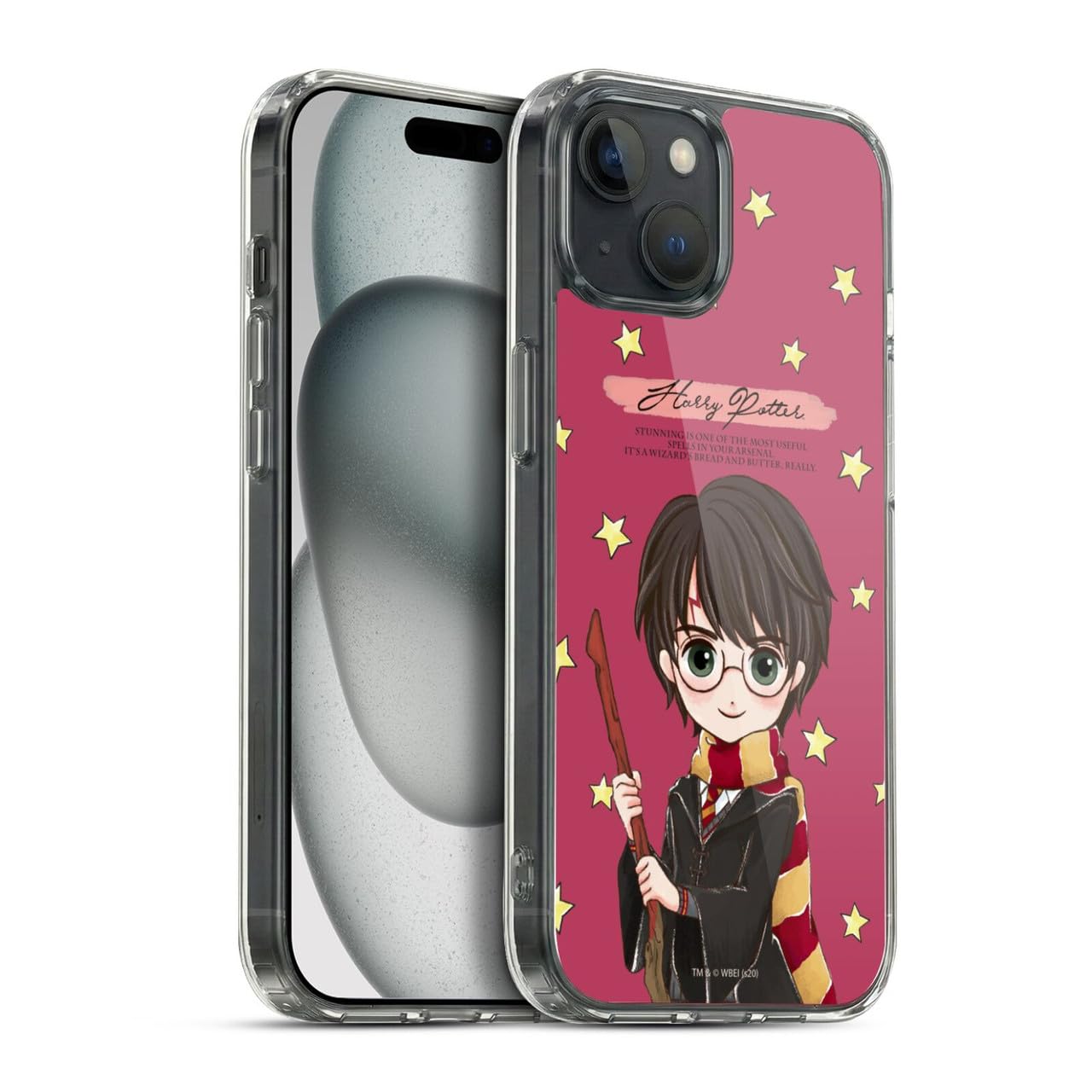 Head Case Designs Licenciado Oficialmente Harry Potter Patrón Luna Reliquias de la Muerte XXXVII Caso Funda de Gel Suave Compatible con Apple iPhone 12 / iPhone 12 Pro — view 82