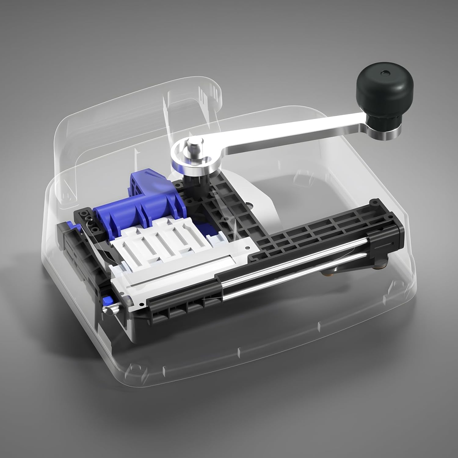 Hawk-Matic Riempitore manuale di sigarette - Riempitore di tabacco portatile con rullo in metallo, ideale per i fumatori che preferiscono farsi le sigarette da soli (include accessori) 8,0 mm