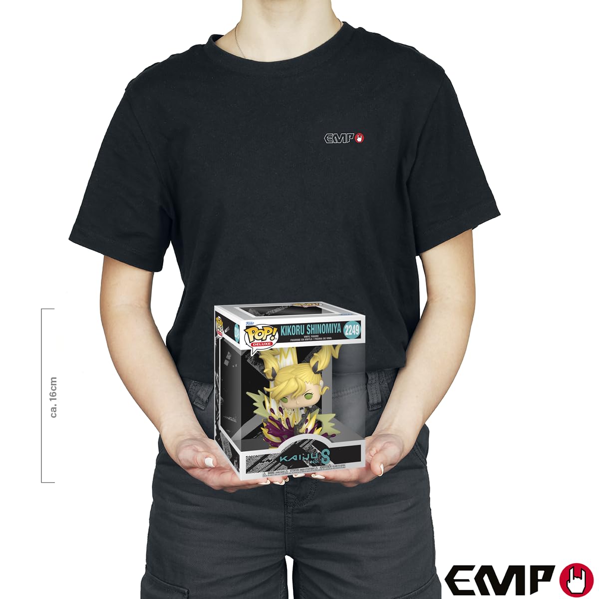 FUNKO POP ブルーアイズ Tシャツセット Amazon.com: Funko Pop! Deluxe: Kaiju No8 - Kikoru Shinomiya