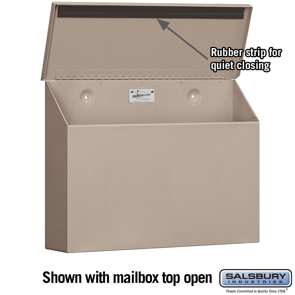 Salsbury Industries 4610BGE, Beige Traditional Mailbox, Standard